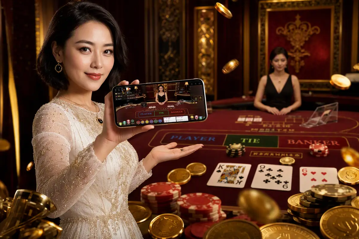 tcwbet Casino meja baccarat dealer langsung